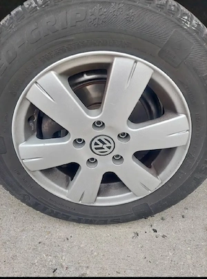 Set 4 jante aliaj originale Volkswagen 15" – Stare foarte bună  - imagine 2