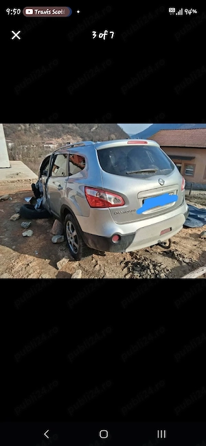 Vand  epava Nissan Qashqai +2(nu o dau pe piese)QASHQAI +2 (J10)