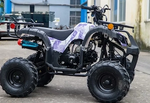 vand atv 125cc albastru camuflaj - imagine 2