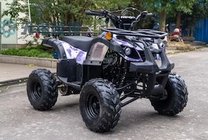 vand atv 125cc albastru camuflaj - imagine 3