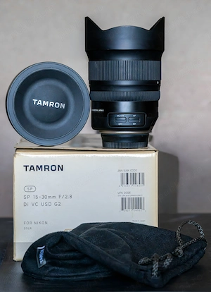 Tamron SP 15-30mm F 2.8 Di VC USD G2 Nikon   stare foarte bună