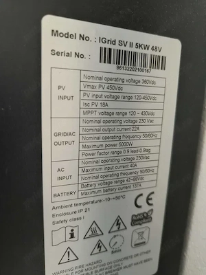 Sistem fotovoltaic 48V
