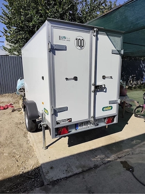 Remorca 1300 kg 265 147 cm - imagine 5
