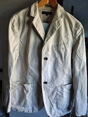 Tommy Hilfiger Mens Blazer Modern-Fit Solid Sport Coat, Size M or 48-50, 100% Cotton