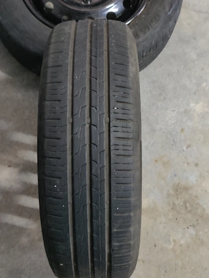 Set 4 roți – jante tablă + anvelope Continental 175/65 R14 – DOT 4919 - imagine 6