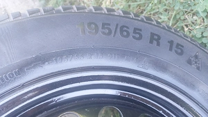 Janta Roata Rezerva Normala Otel 195 65 R15 Opel Astra G 5 - prezoane - imagine 3