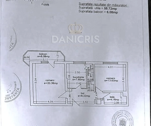 Apartament spațios 2 camere | Brătianu | Vedere Bulevard | Centrala gaze 