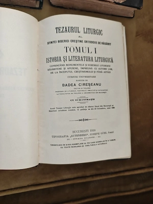 Tezaurul Liturgic Badea Cireseanu 1910-1911-1912