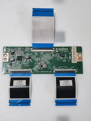 Placa T-Con RSAG7.820.12570 ROH Hisense 43E7NQ cu panglici flexibile