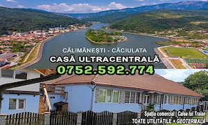 Oportunitate - Casa centru Calimanesti-Caciulata GEOTERMALA | GAZ | CURENT | APA | CANALIZARE