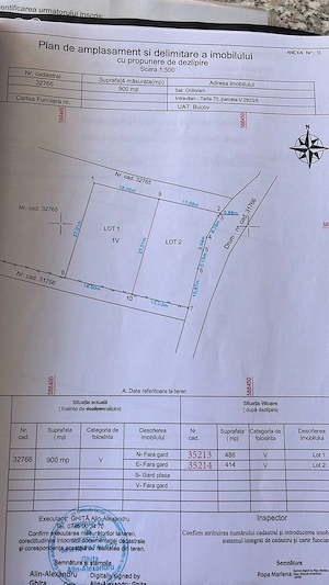 Teren intravilan de vânzare în Chițorani, comuna Bucov - imagine 3