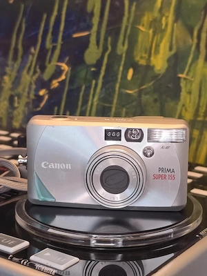 Canon Prima Super 155 35mm   aparat foto analogic cu zoom 37-155mm AiAF