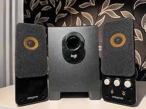 Creative Gigaworks T20 Series II + subwoofer Logitech 2.1