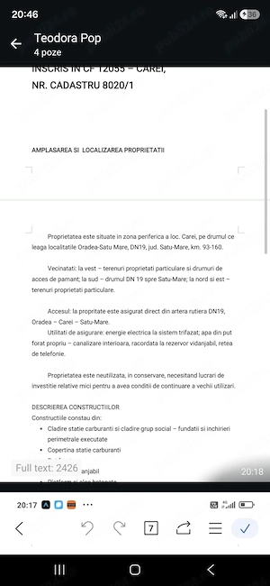 De vaznare Statie Carburanti cu teren intravilan in Carei pe DN19 - imagine 2