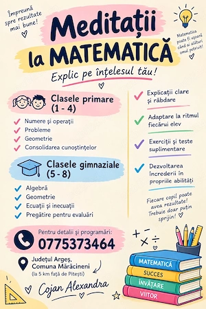 Meditatii la matematica 