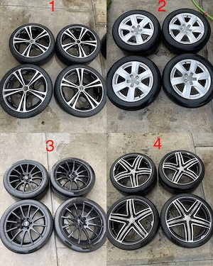 Vand/Schimb cauciucuri si jante r17, r18, r19