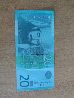 Bancnotă Serbia 