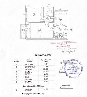 Apartament 2 camere de inchiriat   Bd. 1 Decembrie 1918, Sector 3 - imagine 10