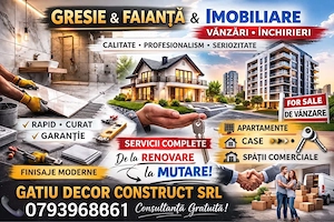 Montaj gresie si faianta 