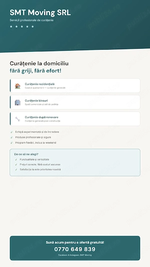 Firma de curățenie 