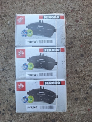 Set placute frana FORD Transit.Custom. - imagine 2