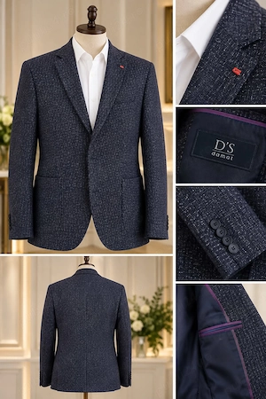 Sacou bărbătesc elegant D'S Damat, mărimea 48