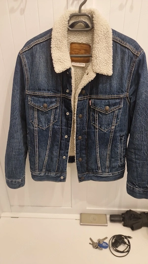 Geacă Levi s Type III Sherpa Trucker Denim   XS