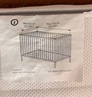 Saltea spuma pt patut  - Ikea - imagine 3