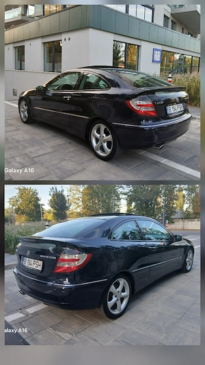 C clase coupe stare impecabila  - imagine 4
