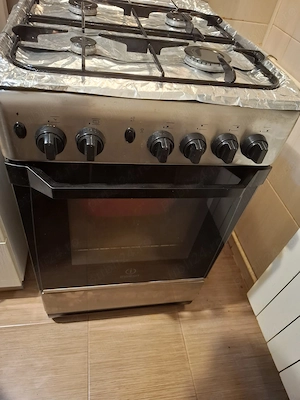 Vand aragaz indesit, inox