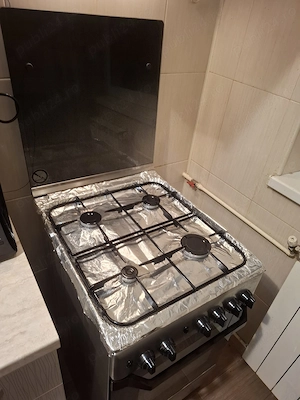 Vand aragaz indesit, inox - imagine 3