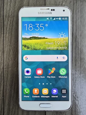 Samsung Galaxy S5 4G SM-G900F Impecabil + Capac Incarcare Wireless