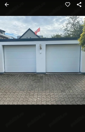 Uși de garaj Hörmann din Germania, izolat,dimensiuni 235x215cm,250x240 cm