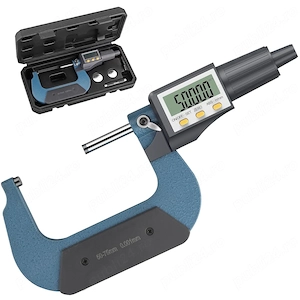  Micrometru Digital AUTOUTLET 50 75mm, 0.001mm, LCD, Precizie Ridicată, ABS + Oțel Inoxidabil
