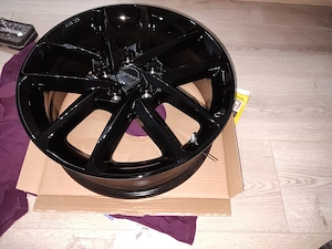 Set 4 jante R17 5x114.3 + anvelope iarnă Nokian Snowproof 2 SUV 215/65 R17 - senzori de presiune - imagine 2