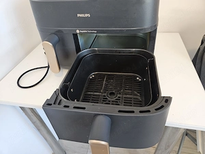 Vând Friteuza Friteuza cu aer cald dublă Philips Seria 3000 (model NA352 00), 