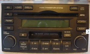 Radio cd auto Kia Sorento MP3 original nou