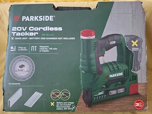 Capsator fara fir Parkside model  20 V PAT 20-Li A1   fara baterie si incarcator