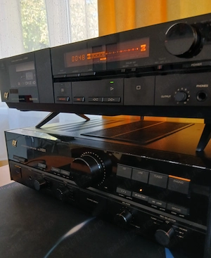Sansui X 501 amplificator+ deck