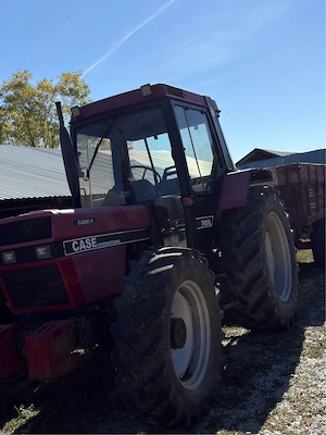 Tractor CASE 745 XL + remorcă basculabilă   recondiționat 