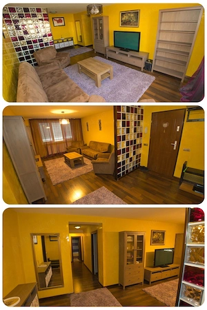 Chirie Ap. 3 camere ultracentral, Zalau, 87 m2 - imagine 2