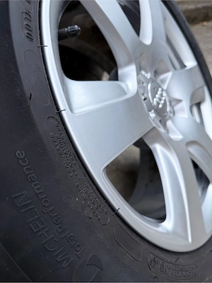 Jante r17 Audi A4,A5,A6 anvelope 225/55/17 Pirelli - imagine 2
