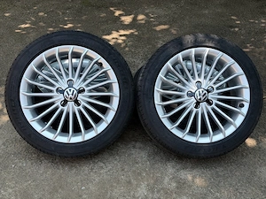 Jante 5x112 Anvelope Michelin 225/45/17 Vw,Audi,Seat,Skoda