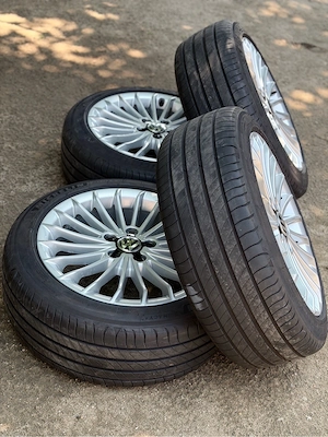 Jante 5x112 Anvelope Michelin 225/45/17 Vw,Audi,Seat,Skoda - imagine 3