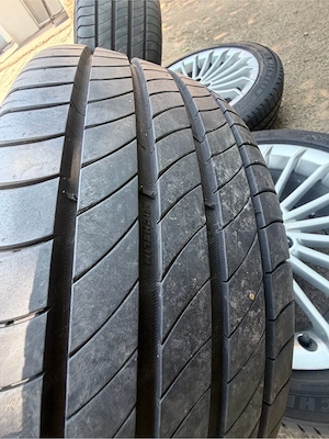 Jante 5x112 Anvelope Michelin 225/45/17 Vw,Audi,Seat,Skoda - imagine 4