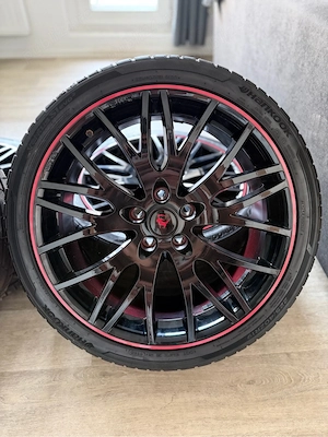 Jante aliaj R19 5x112 CMS+anvelope Hankook 225/40 R19Vw,Audi,etc - imagine 4