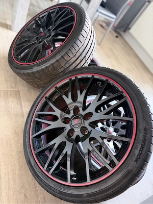 Jante aliaj R19 5x112 CMS+anvelope Hankook 225/40 R19Vw,Audi,etc - imagine 2