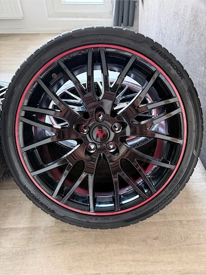 Jante aliaj R19 5x112 CMS+anvelope Hankook 225/40 R19Vw,Audi,etc - imagine 5