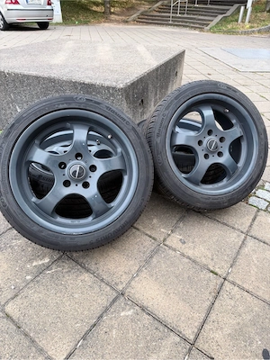Jante Vossen R17 BMW 5x120 – 8Jx17H2 ET35 + anvelope 225/45 R17 - imagine 5