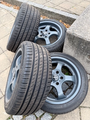 Jante Vossen R17 BMW 5x120 – 8Jx17H2 ET35 + anvelope 225/45 R17 - imagine 3